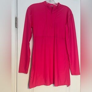 Women’s large hot pink Sailbee rash guard